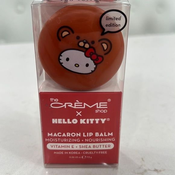 LIMITED EDITION HELLO KITTY TIK TOK Creme Shop Macaron Lip Balm - Picture 3 of 5